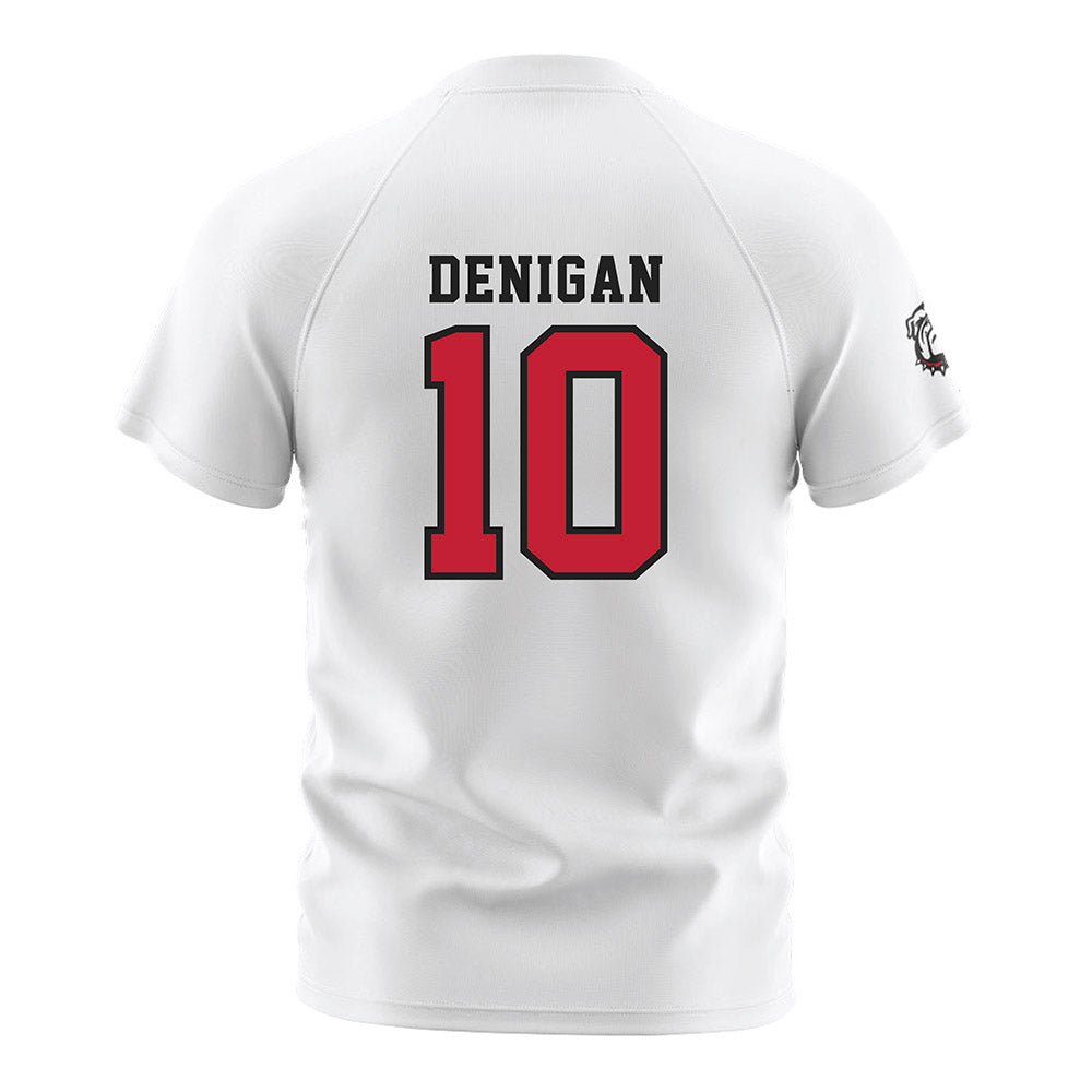 Georgia - NCAA Women's Soccer : Summer Denigan - White Soccer Jersey-1