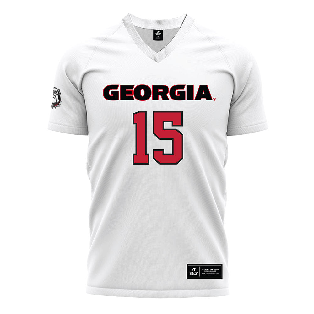 Georgia - NCAA Women's Soccer : Millie Filson - White Soccer Jersey-0