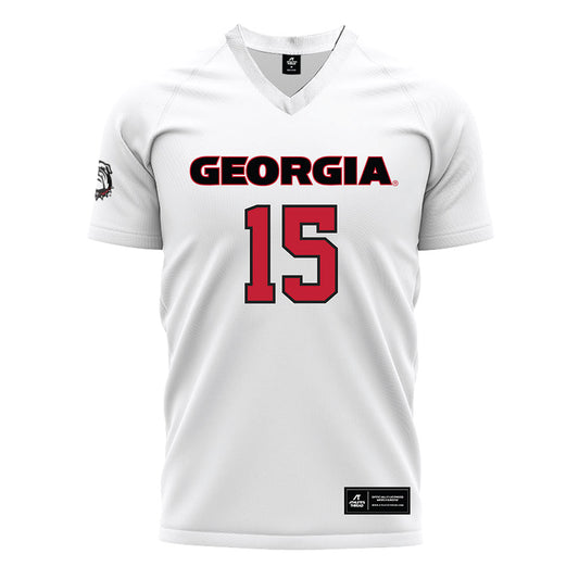 Georgia - NCAA Women's Soccer : Millie Filson - White Soccer Jersey-0