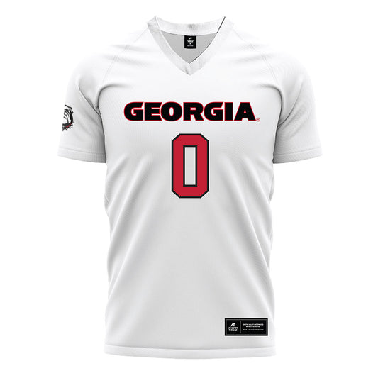 Georgia - NCAA Women's Soccer : Nicole Bidun - White Soccer Jersey-0