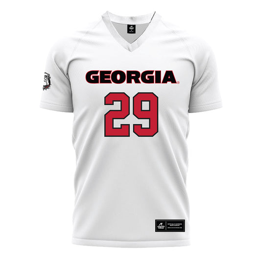 Georgia - NCAA Women's Soccer : Tyler Kaseta - White Soccer Jersey-0