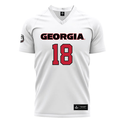 Georgia - NCAA Women's Soccer : Lily Kate Elphick - White Soccer Jersey-0