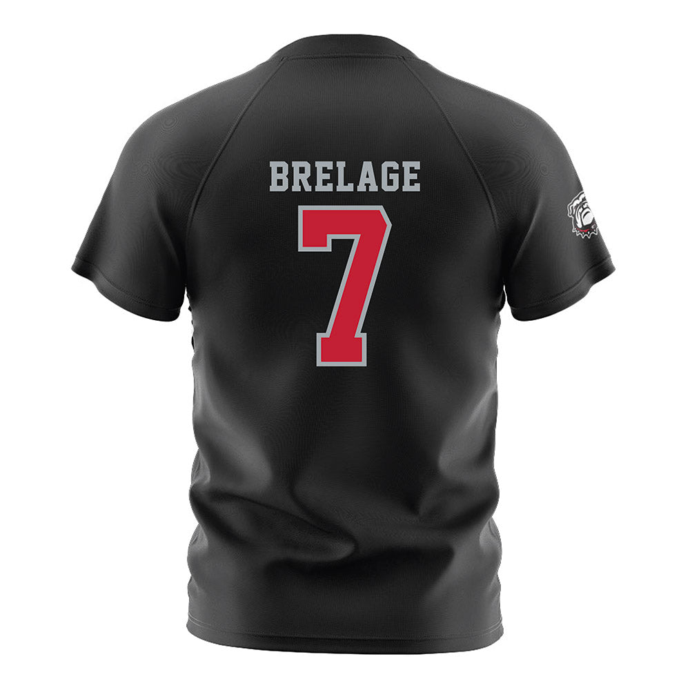 Georgia - NCAA Women's Soccer : Sophia Brelage - Black Soccer Jersey-1
