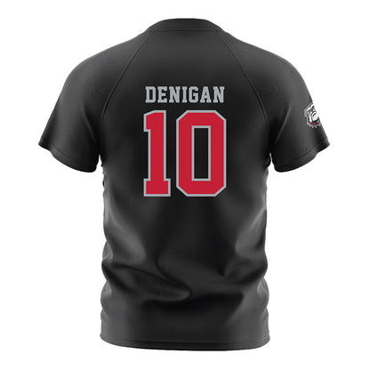 Georgia - NCAA Women's Soccer : Summer Denigan - Black Soccer Jersey-1