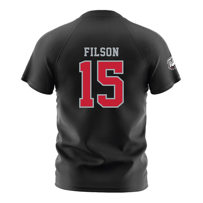 Georgia - NCAA Women's Soccer : Millie Filson - Black Soccer Jersey-1