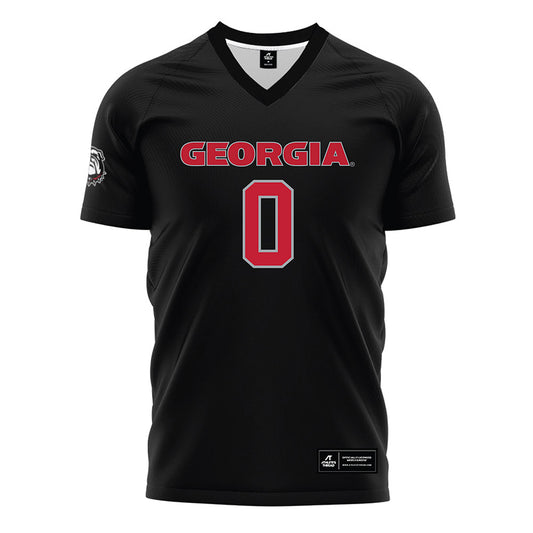 Georgia - NCAA Women's Soccer : Nicole Bidun - Black Soccer Jersey-0