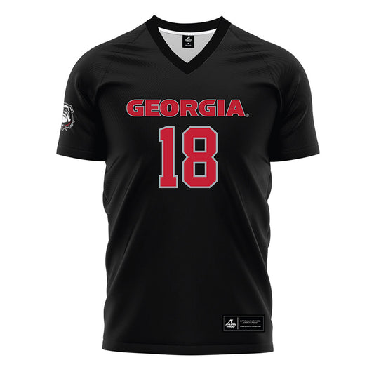 Georgia - NCAA Women's Soccer : Lily Kate Elphick - Black Soccer Jersey-0