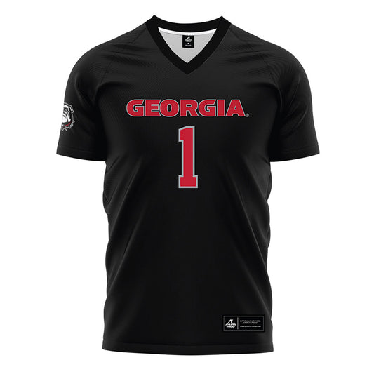 Georgia - NCAA Women's Soccer : Jordan Brown - Black Soccer Jersey-0