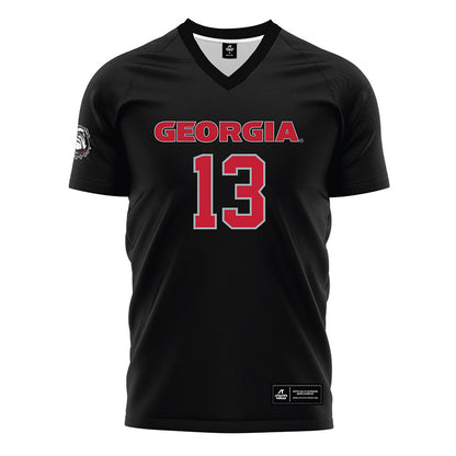 Georgia - NCAA Women's Soccer : Maddie Baker - Black Soccer Jersey-0