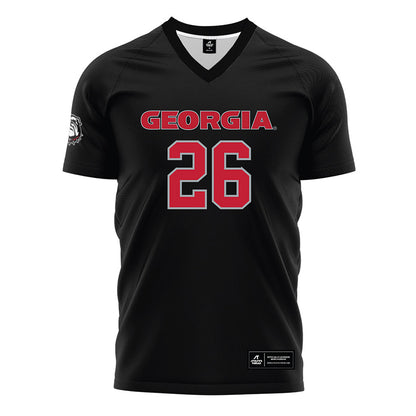 Georgia - NCAA Women's Soccer : Mona Childs - Black Soccer Jersey-0