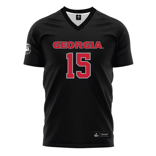 Georgia - NCAA Women's Soccer : Millie Filson - Black Soccer Jersey-0
