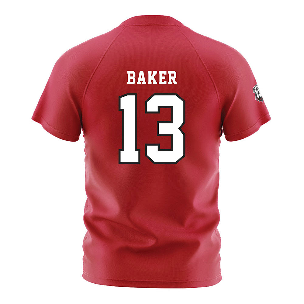 Georgia - NCAA Women's Soccer : Maddie Baker - Red Soccer Jersey-1