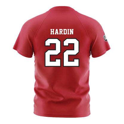 Georgia - NCAA Women's Soccer : Cate Hardin - Red Soccer Jersey-1