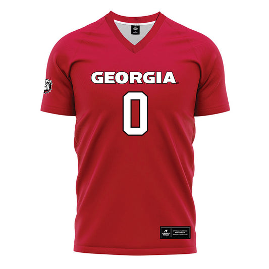 Georgia - NCAA Women's Soccer : Nicole Bidun - Red Soccer Jersey-0