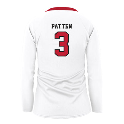 Georgia - NCAA Women's Volleyball : MK Patten - White Volleyball Jersey-1