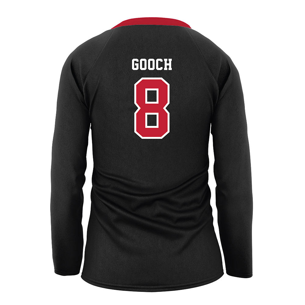 Georgia - NCAA Women's Volleyball : Ceci Gooch - Black Volleyball Jersey-1