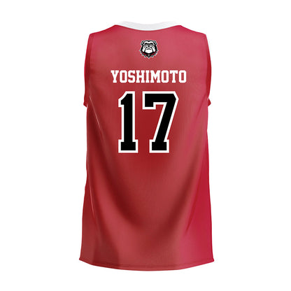 Georgia - NCAA Women's Volleyball : Kate Yoshimoto - Red Volleyball Jersey-1