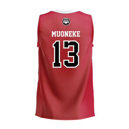 Georgia - NCAA Women's Volleyball : Bianna Muoneke - Red Volleyball Jersey-1
