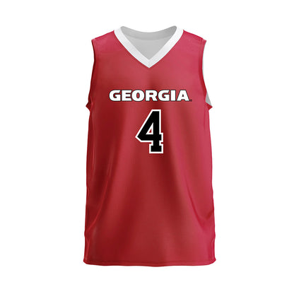 Georgia - NCAA Women's Volleyball : Kaiya Tyson - Red Volleyball Jersey-0