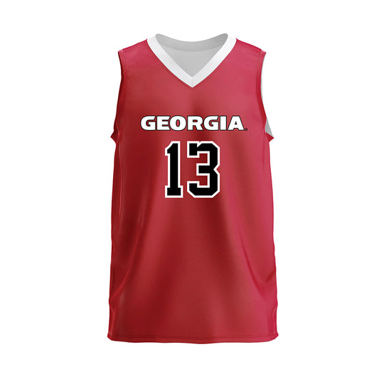 Georgia - NCAA Women's Volleyball : Bianna Muoneke - Red Volleyball Jersey-0