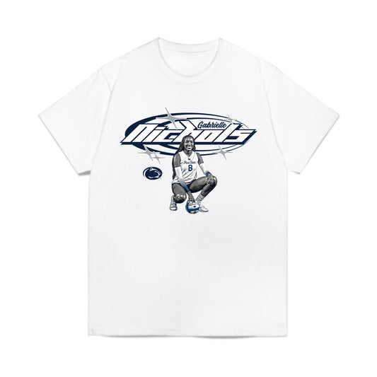 Penn State - NCAA Women's Volleyball : Gabrielle Nichols - Graphic Tee Comfort Colors T-Shirt-0