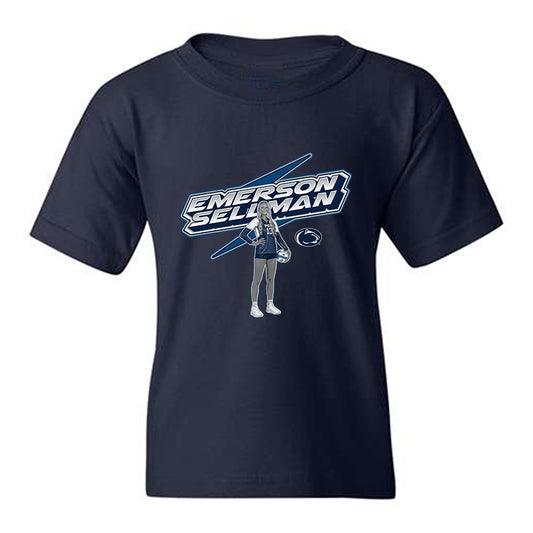 Penn State - NCAA Women's Volleyball : Emerson Sellman - Graphic Tee Youth T-Shirt-0