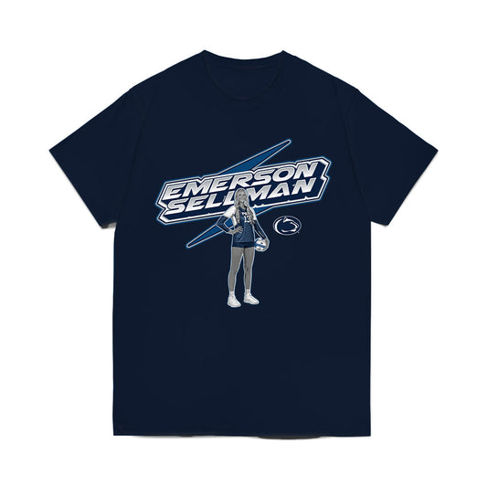 Penn State - NCAA Women's Volleyball : Emerson Sellman - Graphic Tee Comfort Colors T-Shirt-0
