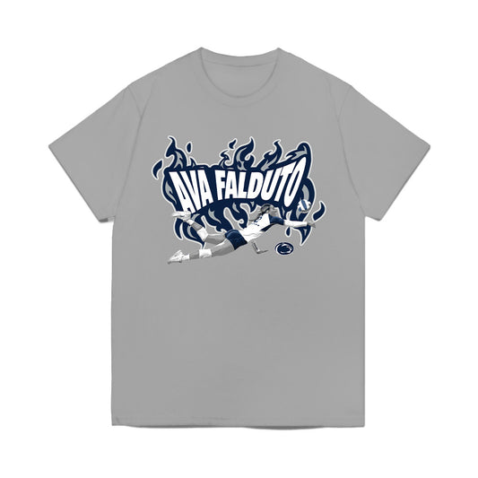 Penn State - NCAA Women's Volleyball : Ava Falduto - Graphic Tee Comfort Colors T-Shirt-0
