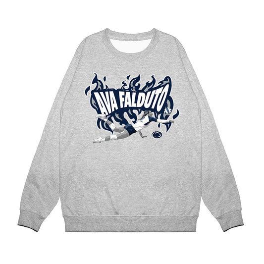 Penn State - NCAA Women's Volleyball : Ava Falduto - Graphic Tee Premium Crewneck Sweatshirt-0