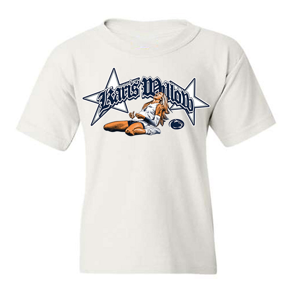 Penn State - NCAA Women's Volleyball : Karis Willow - Graphic Tee Youth T-Shirt-0