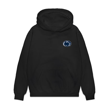 Penn State - NCAA Women's Volleyball : Kate Lally - Graphic Tee Premium Hooded Sweatshirt-0