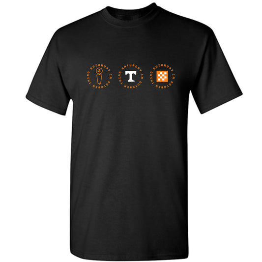 Tennessee - NCAA Football : Braylon Harmon - Third Saturday Black T-Shirt-0