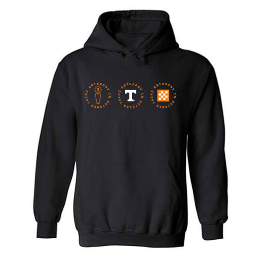Tennessee - NCAA Football : Jesse Perry - Third Saturday Black Hooded Sweatshirt-0