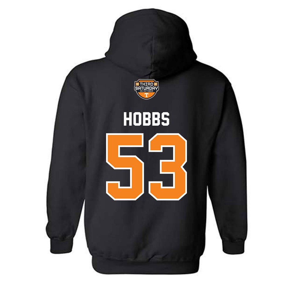 Tennessee - NCAA Football : Daevin Hobbs - Third Saturday Black v2 Hooded Sweatshirt-1