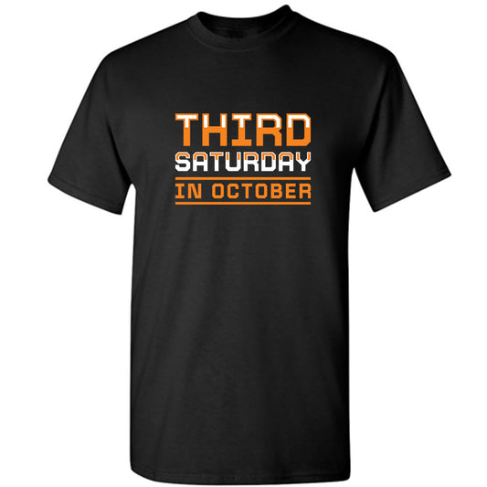 Tennessee - NCAA Football : Tre Poteat - Third Saturday Black v2 T-Shirt-0