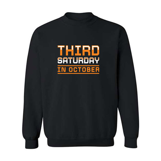 Tennessee - NCAA Football : Malcolm Kinzer - Third Saturday Black v2 Crewneck Sweatshirt-0