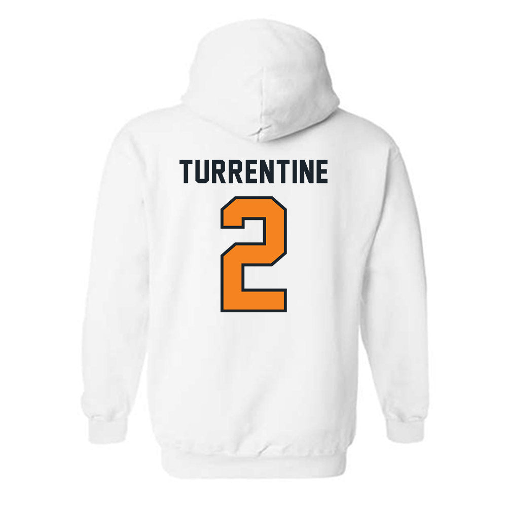Tennessee - NCAA Football : Andre Turrentine - Third Saturday White Hooded Sweatshirt-1