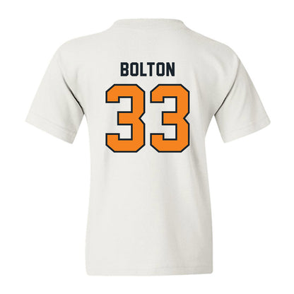 Tennessee - NCAA Football : Ben Bolton - Third Saturday White Youth T-Shirt-1