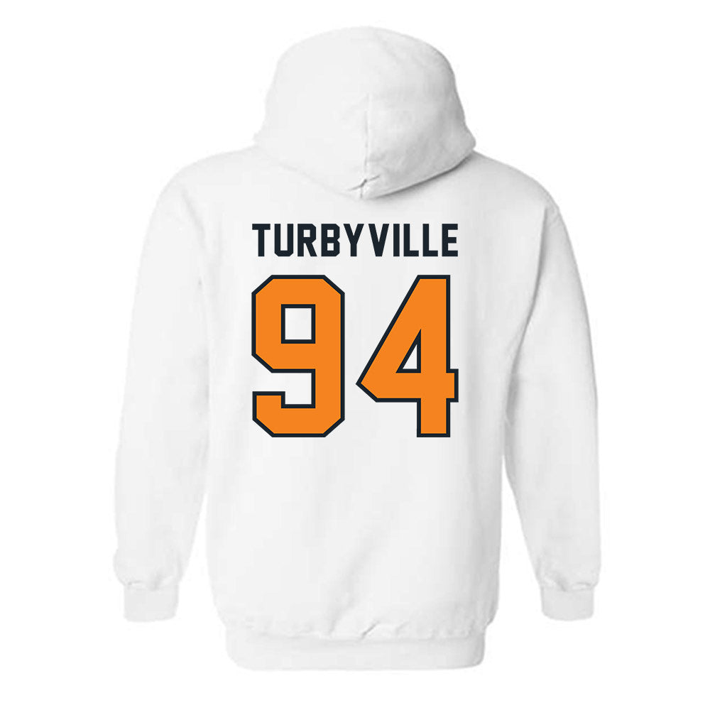 Tennessee - NCAA Football : Josh Turbyville - Third Saturday White Hooded Sweatshirt-1