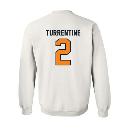 Tennessee - NCAA Football : Andre Turrentine - Third Saturday White Crewneck Sweatshirt-1