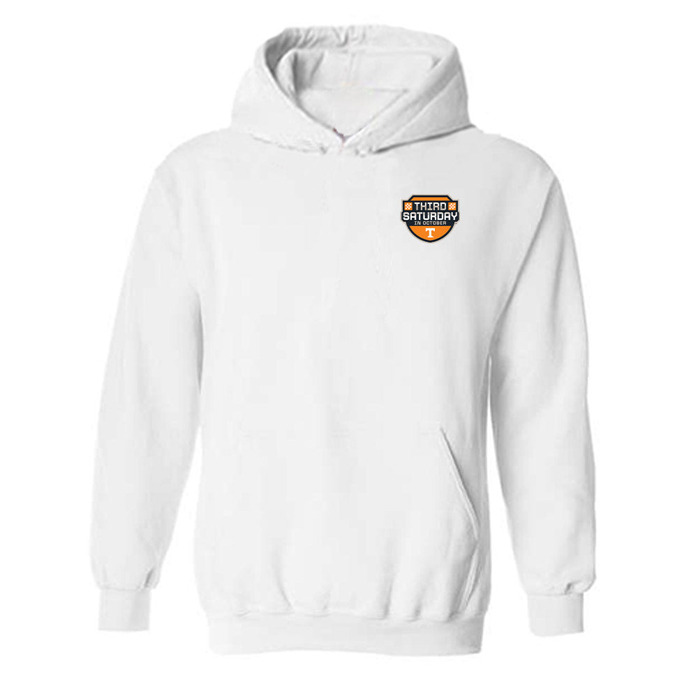 Tennessee - NCAA Football : Isaiah Inge - Third Saturday White Hooded Sweatshirt-0
