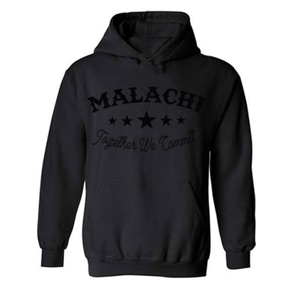UTEP - NCAA Football : Malachi Nelson - Together We Commit Hooded Sweatshirt-0