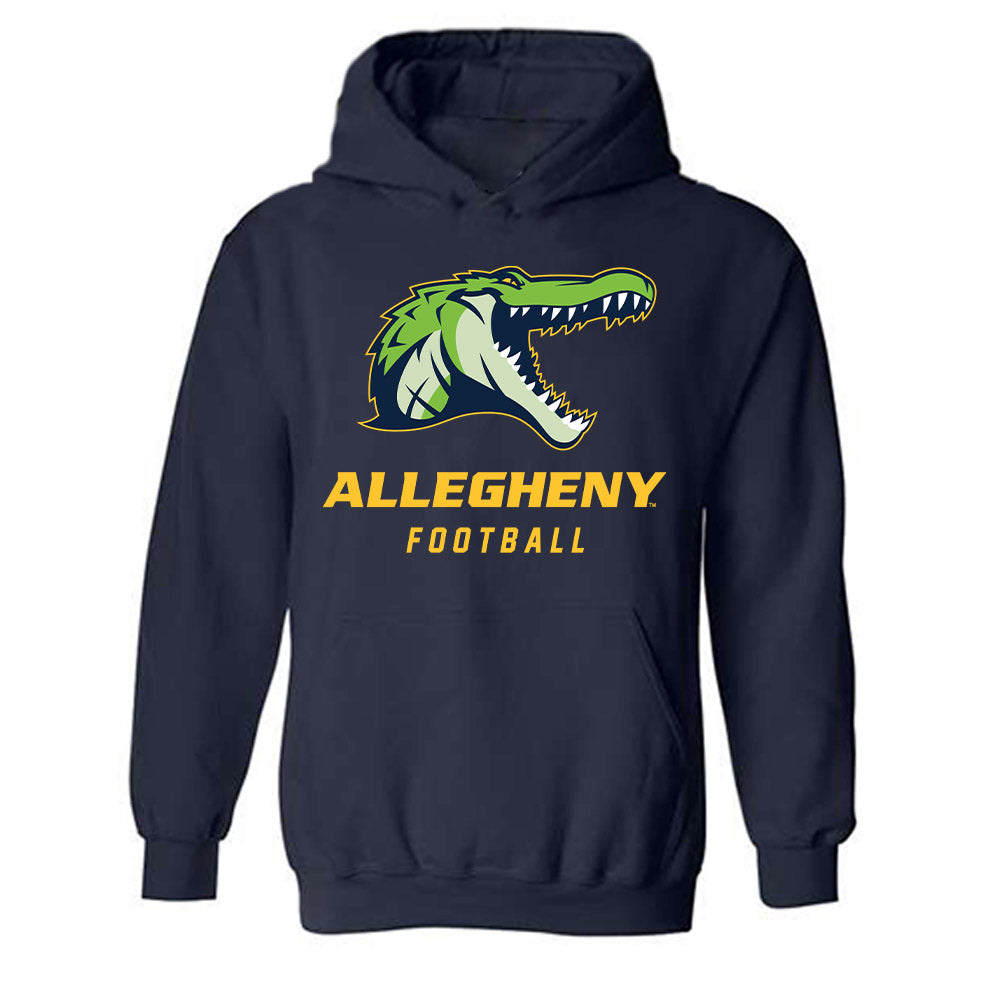 Allegheny - NCAA Football : Cole Chatfield - Classic Shersey Hooded Sweatshirt-0