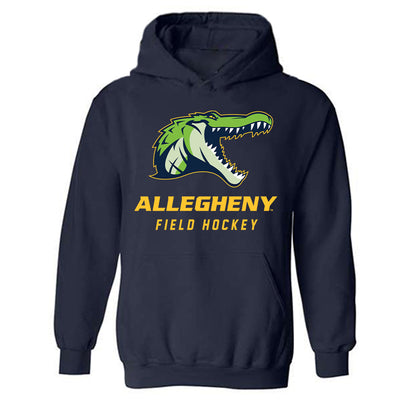 Allegheny - NCAA Women's Field Hockey : Sienna Minnick - Classic Shersey Hooded Sweatshirt-0