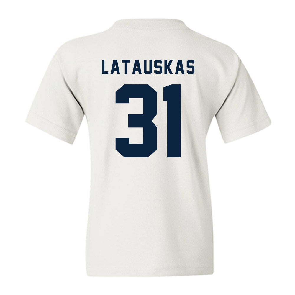Allegheny - NCAA Men's Basketball : Pijus Latauskas - Classic Shersey Youth T-Shirt-1