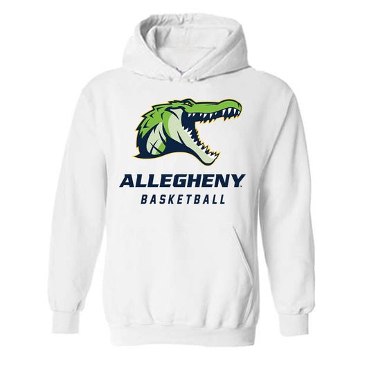 Allegheny - NCAA Men's Basketball : Pijus Latauskas - Classic Shersey Hooded Sweatshirt-0
