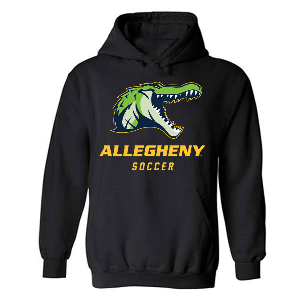Allegheny - NCAA Men's Soccer : Nathan Tolliver - Classic Shersey Hooded Sweatshirt-0