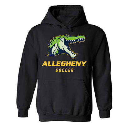 Allegheny - NCAA Men's Soccer : Nathan Tolliver - Classic Shersey Hooded Sweatshirt-0