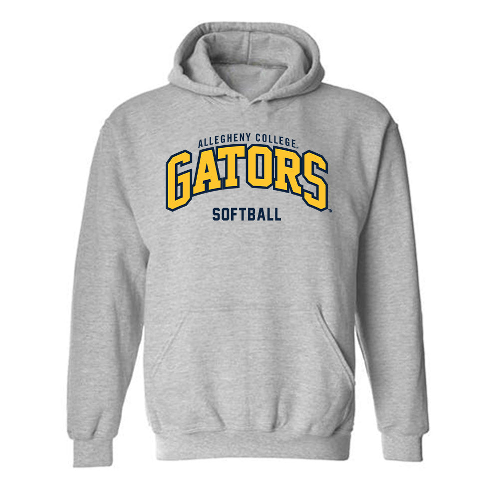 Allegheny - NCAA Softball : Abby Robinson - Classic Shersey Hooded Sweatshirt-0