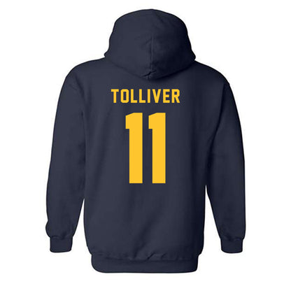 Allegheny - NCAA Men's Soccer : Nathan Tolliver - Classic Shersey Hooded Sweatshirt-1